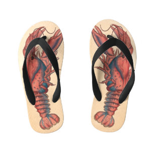 James Sowerby Serrated Lobster Kinder Teenslippers