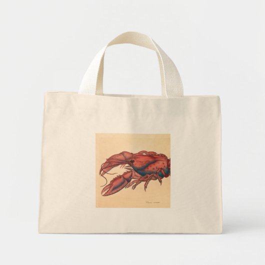 James Sowerby Serrated Lobster Mini Tote Bag (Voorkant)