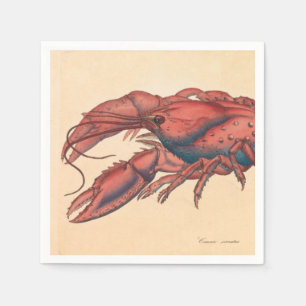 James Sowerby Serrated Lobster Servet