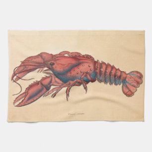 James Sowerby Serrated Lobster Theedoek