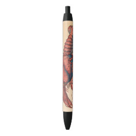James Sowerby Serrated Lobster Zwarte Inkt Pen