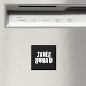 James Squad Name Funny James Magneet (Insitu (Vaatwasser))