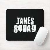 James Squad Name Funny James Muismat (Met muis)