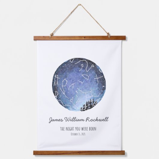 James Star-diagram Hangend Wandkleed (Voorkant)