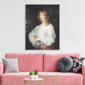 James Stuart Duke of Richmond en Lennox Canvas Afdruk (Insitu (Woonkamer))