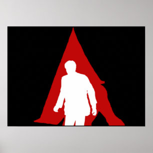 James Sunderland Pyramid Head Silent Hill Poster