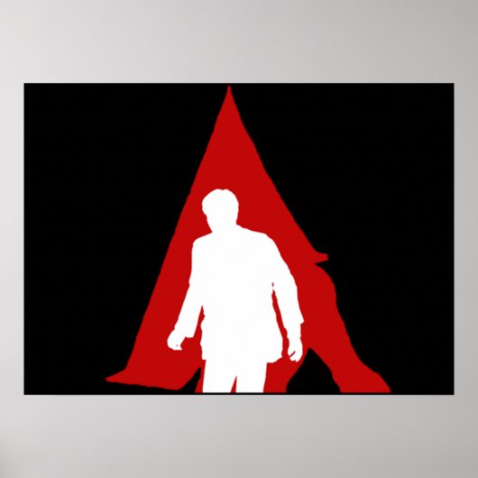 James Sunderland Pyramid Head Silent Hill Poster (Voorkant)