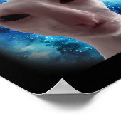 James The Cat Meme Grappige Gekke Katten Brainrot Poster (Hoek)
