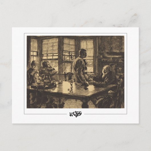 James Tissot #233 - Fijne Kunst Briefkaart (Voorkant)