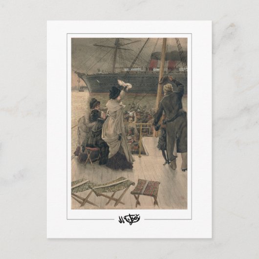 James Tissot #336 - Fijne Kunst Briefkaart (Voorkant)