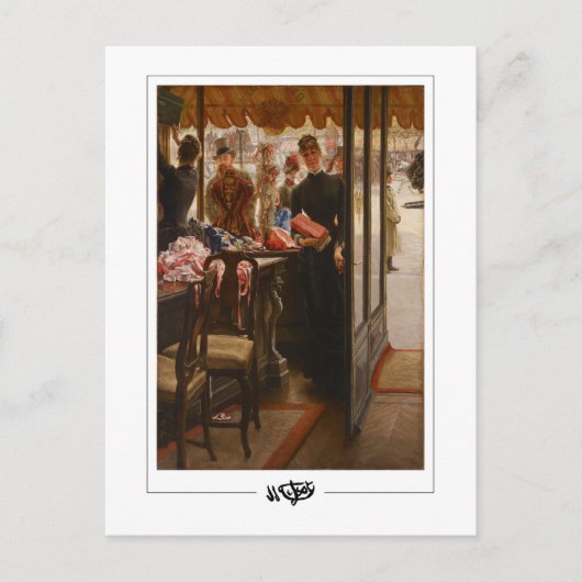 James Tissot #686 - Fine Art Briefkaart (Voorkant)