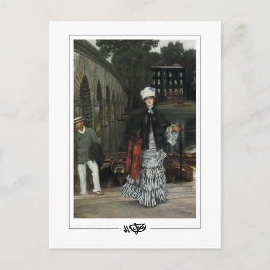 James Tissot #833 - Fijne Kunst Briefkaart (Voorkant)