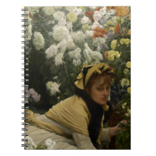 James Tissot Chrysanthemums Notitieboek