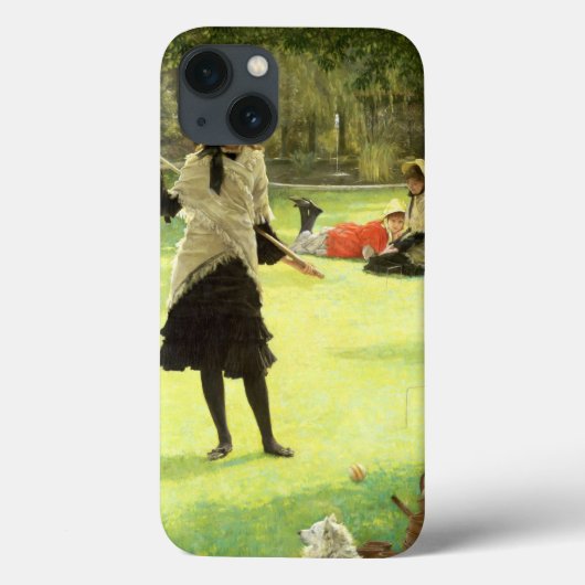 James Tissot Croquet, c.1878 Case-Mate iPhone Case (Achterkant)