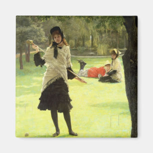 James Tissot Croquet, c.1878 Magneet