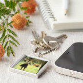 James Tissot | Croquet, c.1878 Sleutelhanger (Zijkant)