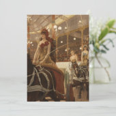 James Tissot - Dames in het Westen, dames en heren Kaart (Staand voorkant)