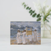 James Tissot - de ark passeert over de Jordaan Briefkaart (Staand voorkant)