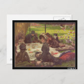 James Tissot | De picknick, c.1881-2 Briefkaart (Voorkant / Achterkant)