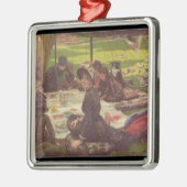 James Tissot | De picknick, c.1881-2 Metalen Ornament (Links)