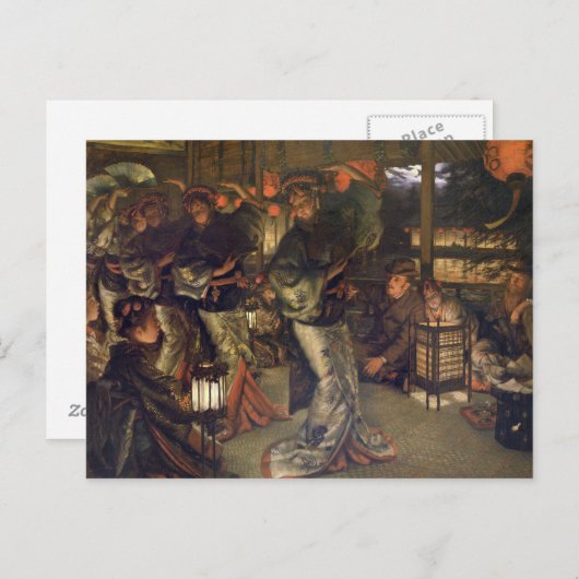 James Tissot | De prodigal Son in een vreemde deel Briefkaart (Voorkant / Achterkant)