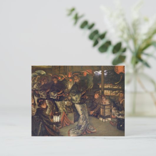 James Tissot | De prodigal Son in een vreemde deel Briefkaart (Staand voorkant)