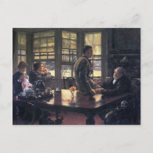 James Tissot - De prodigal Son in Modern Life - Th Briefkaart