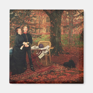 James Tissot Empress Eugenie & Eugene-Louis Napo Magneet