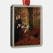 James Tissot | Empress Eugenie & Eugene-Louis Napo Metalen Ornament (Rechts)