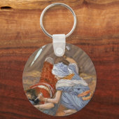 James Tissot-Jael Smote Sisera en Slew Him Sleutelhanger (Voorkant)