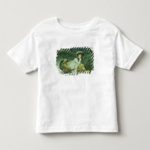 James Tissot Jonge vrouw in een boot of reflecti Kinder Shirts