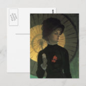 James Tissot Newton Parasol Briefkaart (Voorkant / Achterkant)