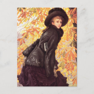 James Tissot Oktober Briefkaart