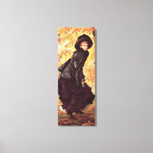 James Tissot Oktober Canvas Afdruk (Voorkant)