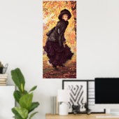 James Tissot Oktober Poster (Thuiskantoor)