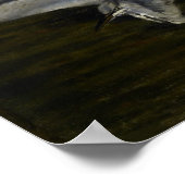 James Tissot op de Theems, een Heron Poster (Hoek)