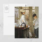 James Tissot Painting Briefkaart (Voorkant / Achterkant)