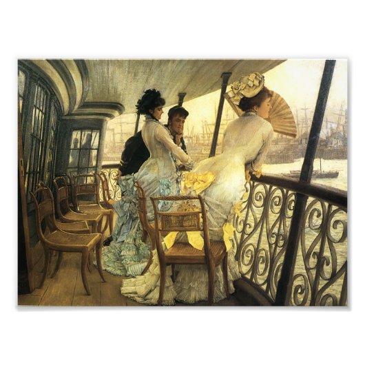 James Tissot Portsmouth Print Foto Afdruk (Voorkant)