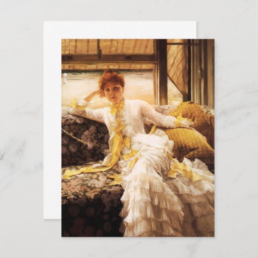 James Tissot Seaside Kaart (Voorkant / Achterkant)