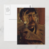 James Tissot - Self Portrait Briefkaart (Voorkant / Achterkant)