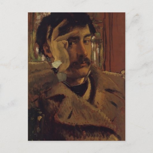 James Tissot - Self Portrait Briefkaart (Voorkant)