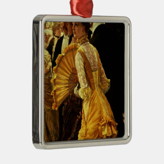 James Tissot | The Ball, c.1878 Metalen Ornament (Rechts)