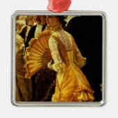 James Tissot | The Ball, c.1878 Metalen Ornament (Voorkant)