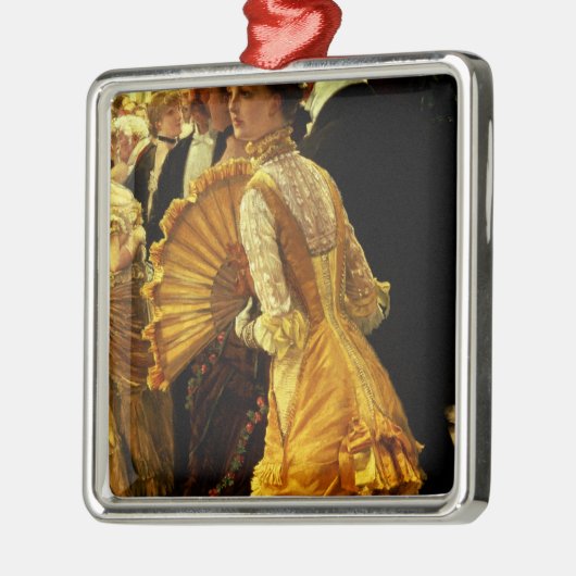 James Tissot | The Ball, c.1878 Metalen Ornament (Links)