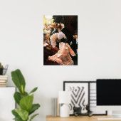 James Tissot The Political Lady Poster (Thuiskantoor)