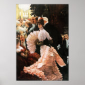 James Tissot The Political Lady Poster (Voorkant)