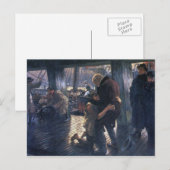 James Tissot - The Prodigal Son in Modern Life - T Briefkaart (Voorkant / Achterkant)