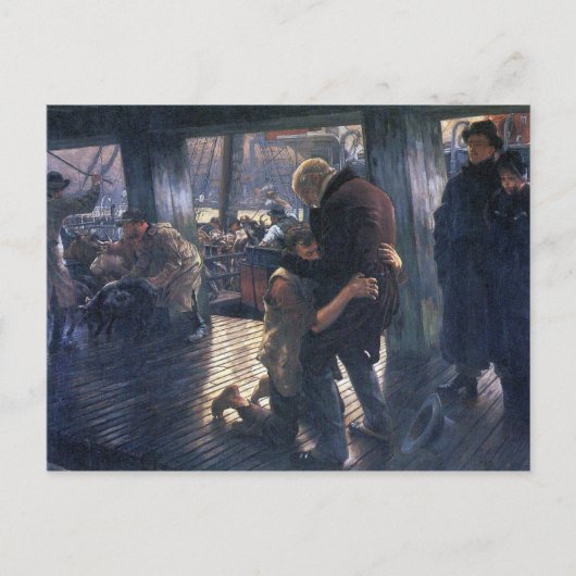 James Tissot - The Prodigal Son in Modern Life - T Briefkaart (Voorkant)