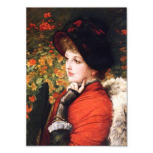 James Tissot Type of Beauty Print Foto Afdruk