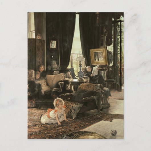 James Tissot | Verbergen en zoeken, c.1880-82 Briefkaart (Voorkant)